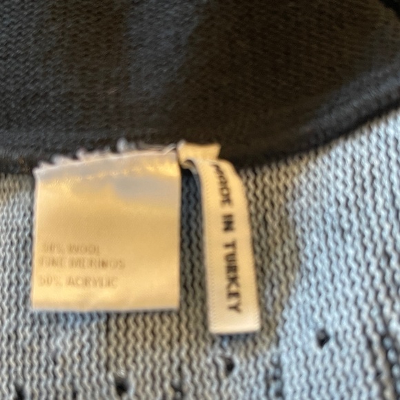 NEW! Angel Design by Sabri Ozel Pleated Italian Circle Cardigan Size Medium - Picture 9 of 10